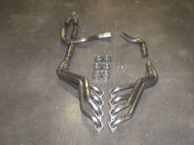 Stainless Works - Chevrolet Tahoe Stainless Works Header & Exhaust System - CTTHCATY