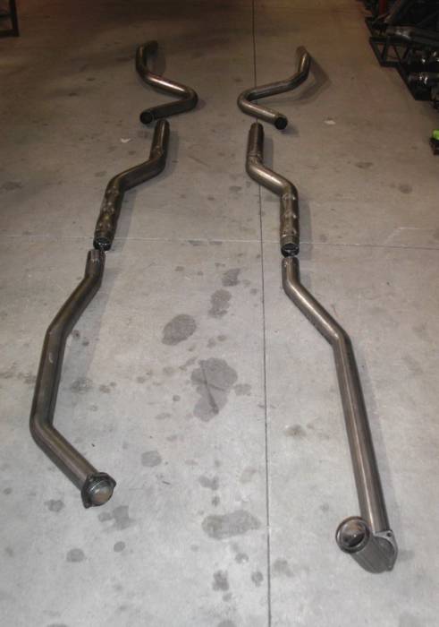 Stainless Works - Chevrolet Chevelle Stainless Works Chambered Exhaust System - CV67821A