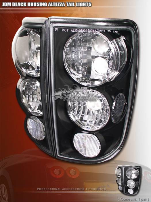 Custom - Black Clear Taillights