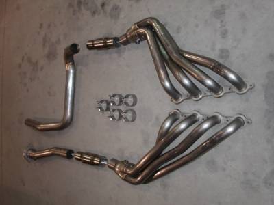 Stainless Works - Hummer H2 Stainless Works Header & Exhaust System - H2HCAT