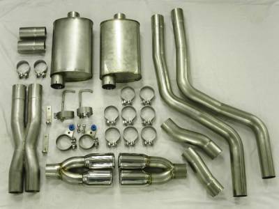 Stainless Works - Dodge Ram Stainless Works Header & Exhaust System - HM61CB-S