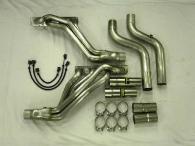 Stainless Works - Dodge Ram Stainless Works Header & Exhaust System - HM61HDRCAT