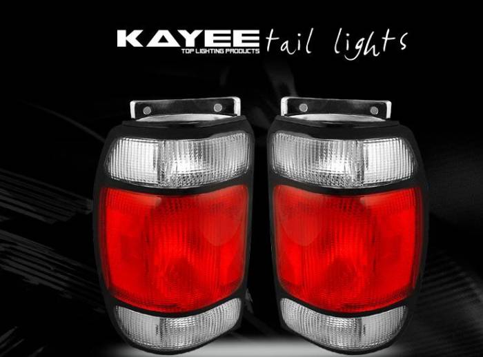 Custom - Red Crystal Taillights