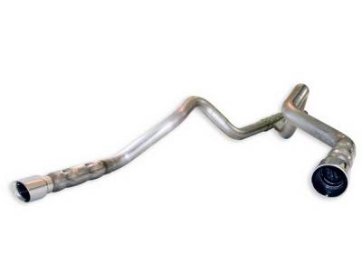 Stainless Works - Ford Mustang Stainless Works Dual Catback Exhaust System - Retro Chambered - M12CB3