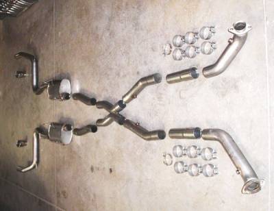 Stainless Works - Ford Mustang Stainless Works Exhaust System - MC03MOR