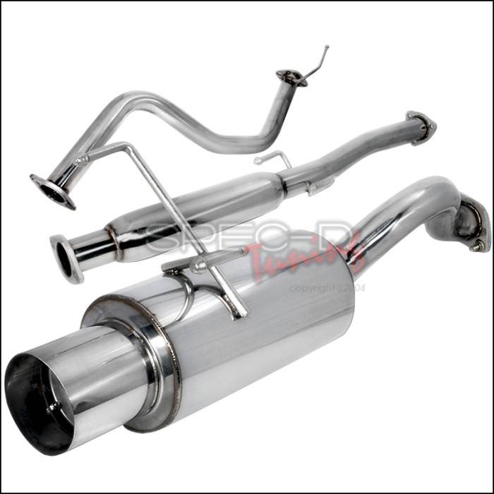 Spec-D - Honda Civic Spec-D N1 Style Catback Exhaust - MFCAT2-CV923