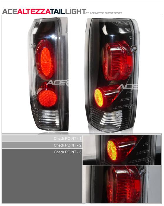 Custom - Black Altezza Taillights