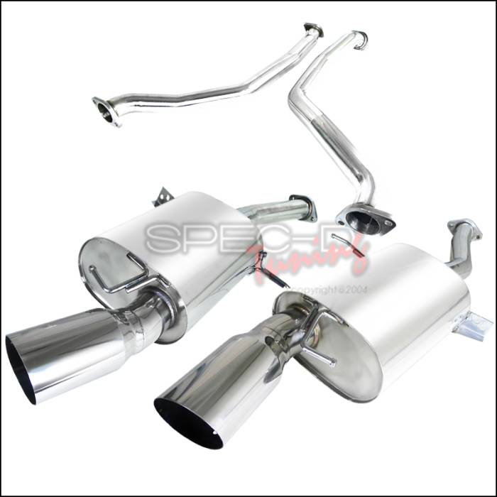 Spec-D - BMW 3 Series Spec-D Catback Exhaust System - MFCAT3-E9207
