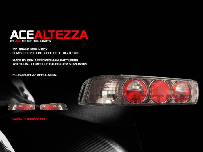 Custom - Gunmetal Altezza Taillights