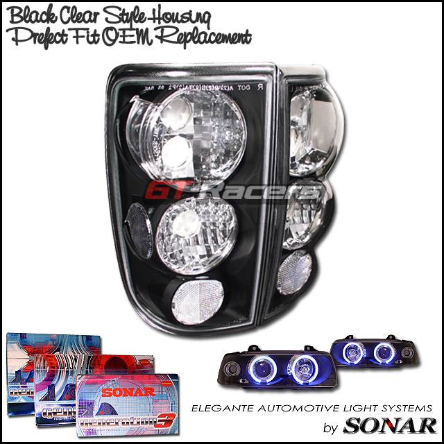 Custom - Black Clear Taillights