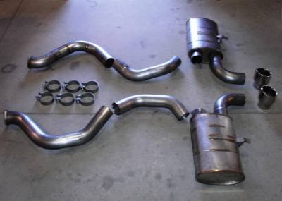 Stainless Works - Chevrolet Corvette Stainless Works Cat-Back Exhaust System - VC53CB