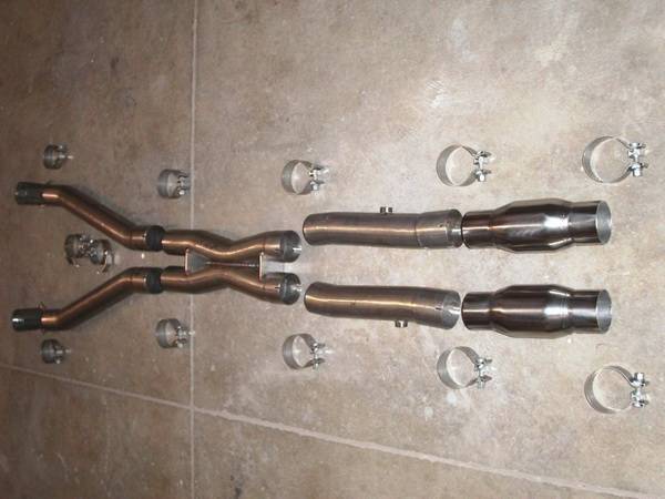 Stainless Works - Chevrolet Corvette Stainless Works Cat-Back Exhaust System - VC53HDRCAT