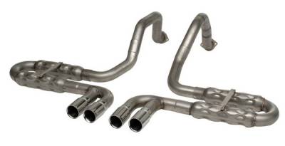 Stainless Works - Chevrolet Corvette Stainless Works Cat-Back Exhaust System - VC5CHAM