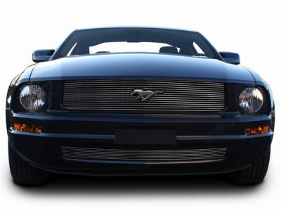 Stack Racing - Ford Mustang Stack Racing Billet Upper Grille with Pony Cutout - 17010