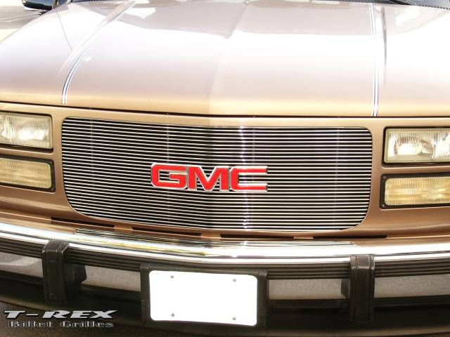 T-Rex - GMC Sierra T-Rex Billet Grille Insert - 30 Bars - Flush Mount Style - 20150