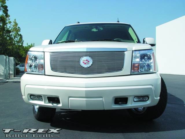 T-Rex - Cadillac Escalade T-Rex Billet Grille Insert with Center Billet Logo Plate - 27 Bars - 20182