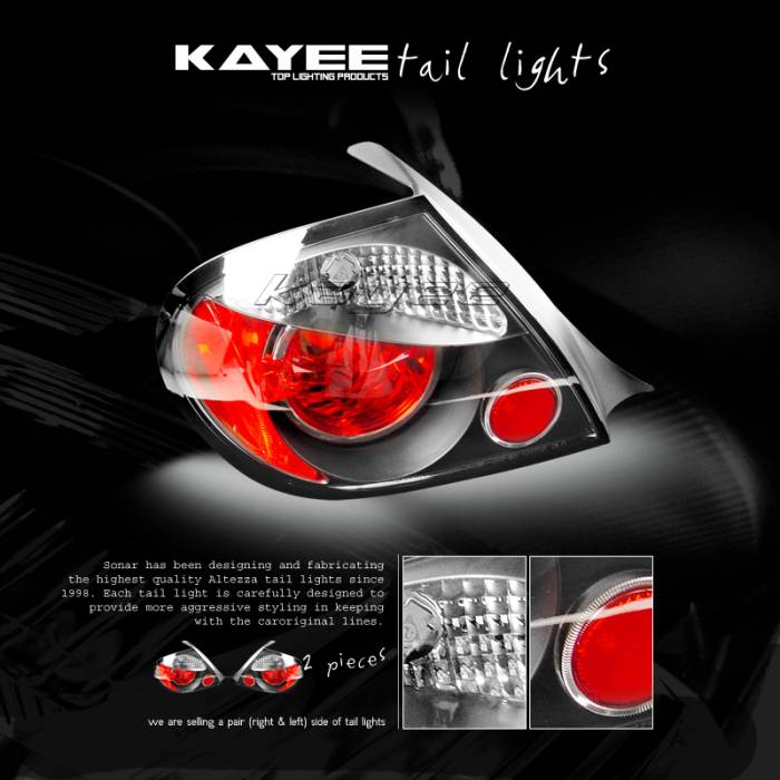 Custom - Black Altezza Taillights