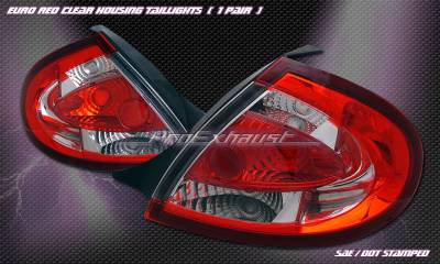 Custom - Red Clear Taillights