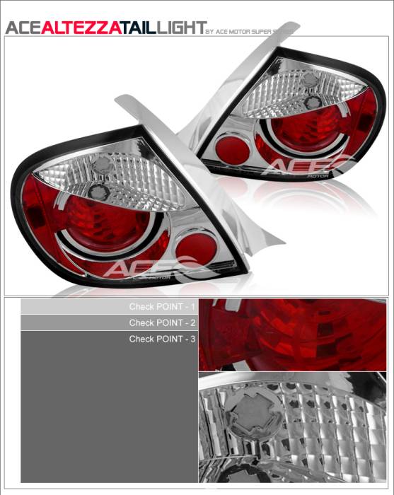 Custom - Red Clear Altezza Taillights