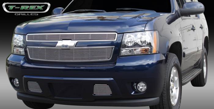 T-Rex - Chevrolet Suburban T-Rex Billet Grille Overlay - Bolt On - 2PC - 21051