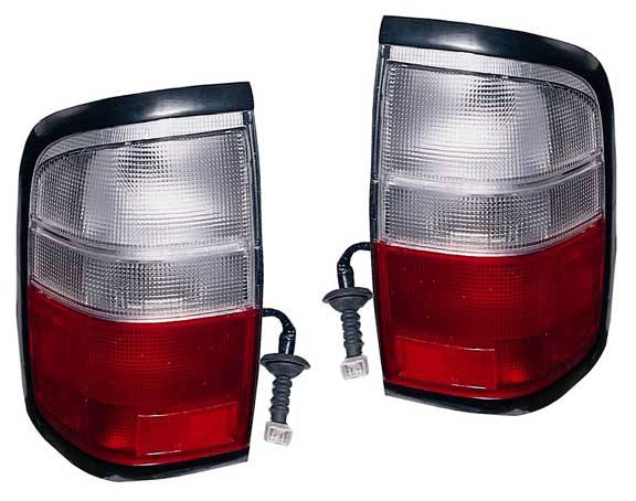 Custom - Red Chrome Taillights