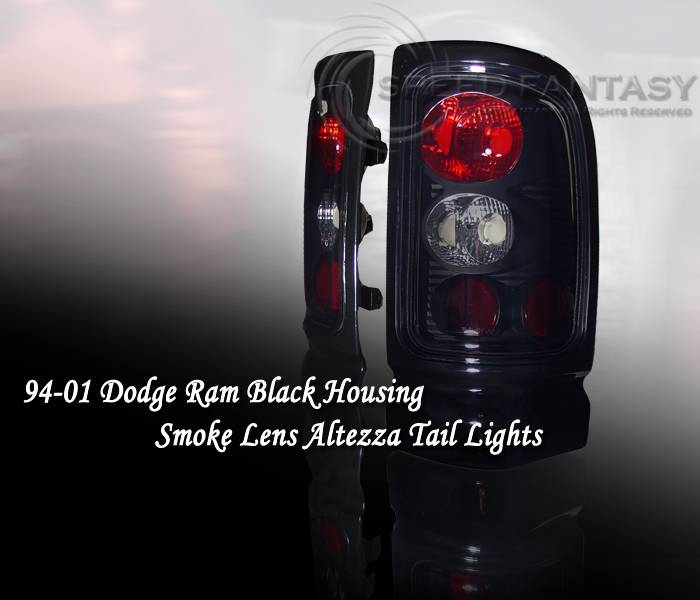 Custom - Black Housing Smoke Lense Taillights