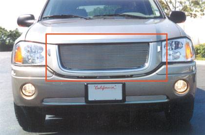 T-Rex - GMC Envoy T-Rex Billet Grille Overlay - Bolt On - 23 Bars - 21385