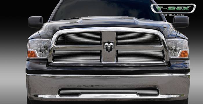 T-Rex - Dodge Ram T-Rex Billet Grille Overlay - 4PC - 21456