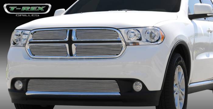 T-Rex - Dodge Durango T-Rex Billet Grille Overlay - Bolt On - 4PC - 21491