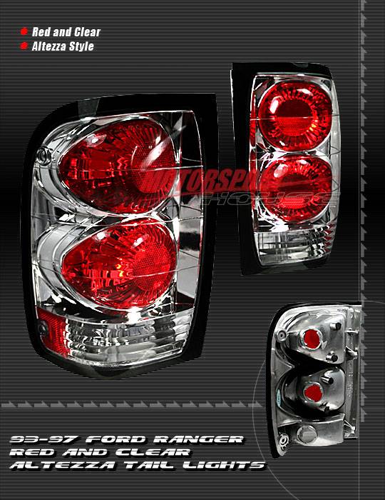 Custom - Red Clear Altezza Taillights