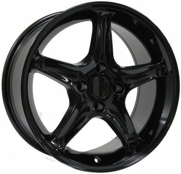 AM Custom - Ford Mustang Black 1995 Style Cobra R Wheel