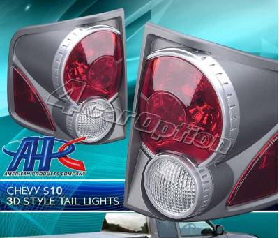 Custom - 3D Retro Titanium Taillights