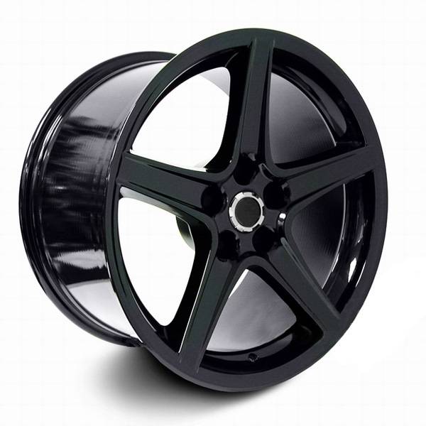 AM Custom - Ford Mustang Black S Style Wheel