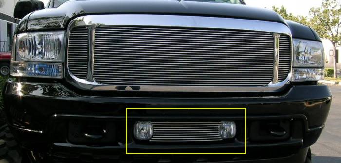 T-Rex - Ford Superduty T-Rex Bumper Air Dam Billet Grille Insert - 9 Bars - 25567