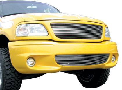 T-Rex - Ford F150 T-Rex Bumper Billet Grille Insert - 14 Bars - 25583