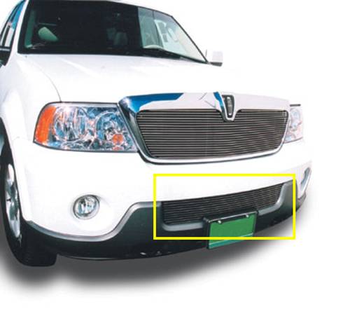 T-Rex - Lincoln Navigator T-Rex Bumper Billet Grille Insert - 10 Bars - 25696