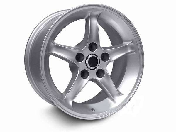 AM Custom - Ford Mustang Silver 1995 Style Cobra R Wheel