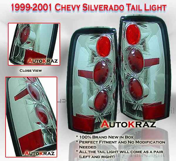 Custom - Chrome Clear Taillights