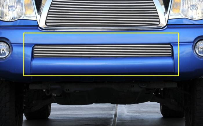 T-Rex - Toyota Tacoma T-Rex Bumper Billet Grille Insert - 6 Bars - 25895