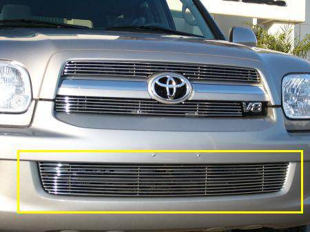 T-Rex - Toyota Sequoia T-Rex Bumper Billet Grille Insert - 10 Bars - 25901