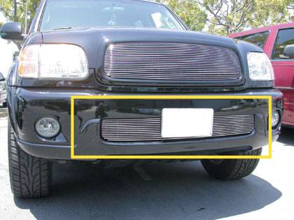 T-Rex - Toyota Sequoia T-Rex Bumper Billet Grille Insert - 12 Bars - 25905