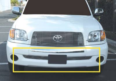 T-Rex - Toyota Tundra T-Rex Bumper Billet Grille Insert - 5 Bars - 25958