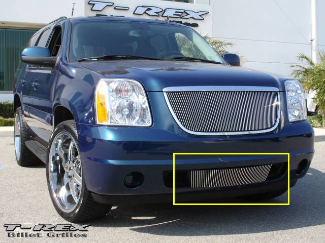 T-Rex - GMC Yukon T-Rex Vertical Bumper Grille Insert - 51 Bars - 35171