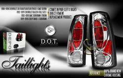 Custom - Chrome Clear Altezza Taillights