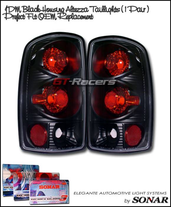 Custom - JDM Black Altezza Taillights