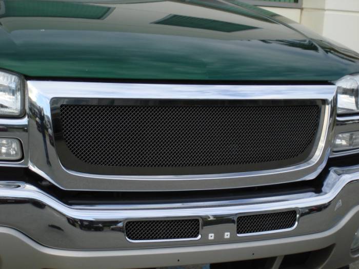 T-Rex - GMC Sierra T-Rex Upper Class Mesh Grille - All Black - 51200