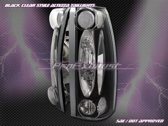 Custom - Black Clear Taillights