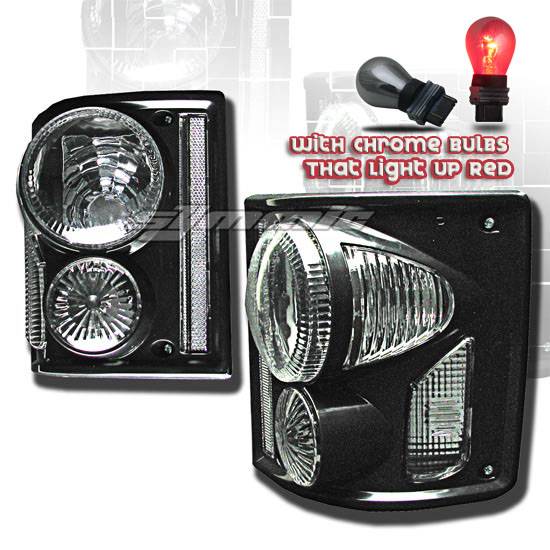 Custom - Black Clear Taillights