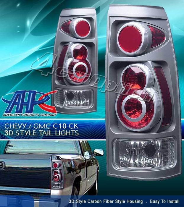 Custom - Retro Carbon Fiber Taillights