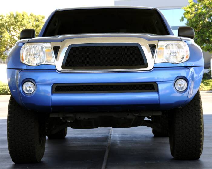 T-Rex - Toyota Tacoma T-Rex Upper Class Mesh Grille - All Black - 51936